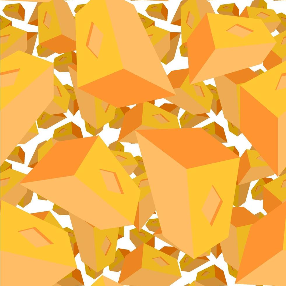 3d perspective repeat object pattern design 2140807 Vector Art at Vecteezy