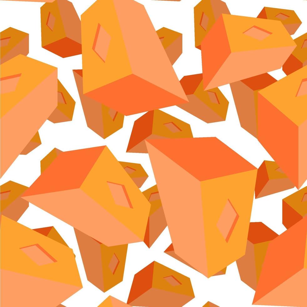 3d perspective repeat object pattern design 2140816 Vector Art at Vecteezy