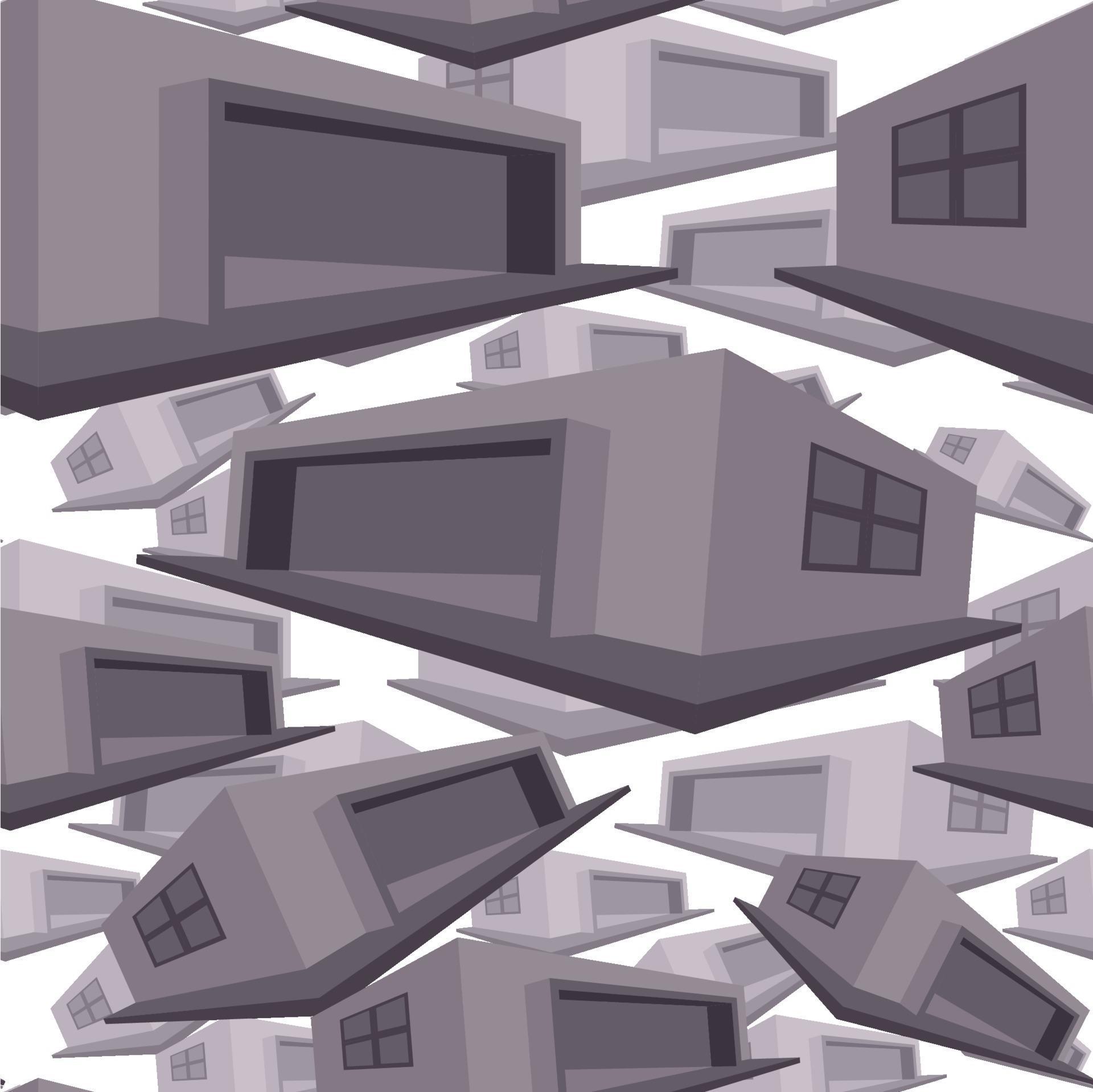 3d perspective repeat object, pattern design 2140820 Vector Art at Vecteezy