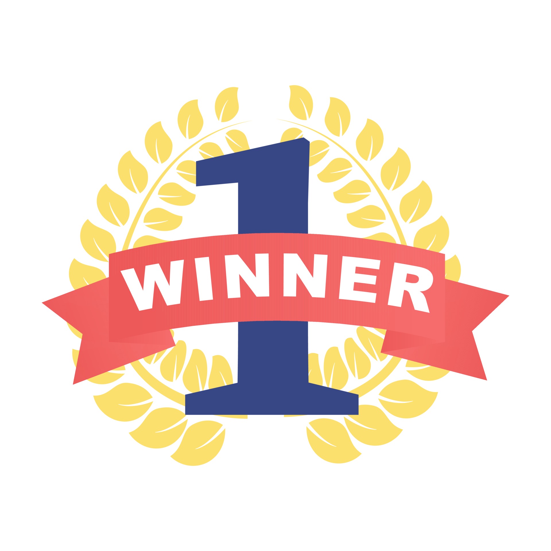 Number one winner icon vector concept 2140932 Vector Art at Vecteezy