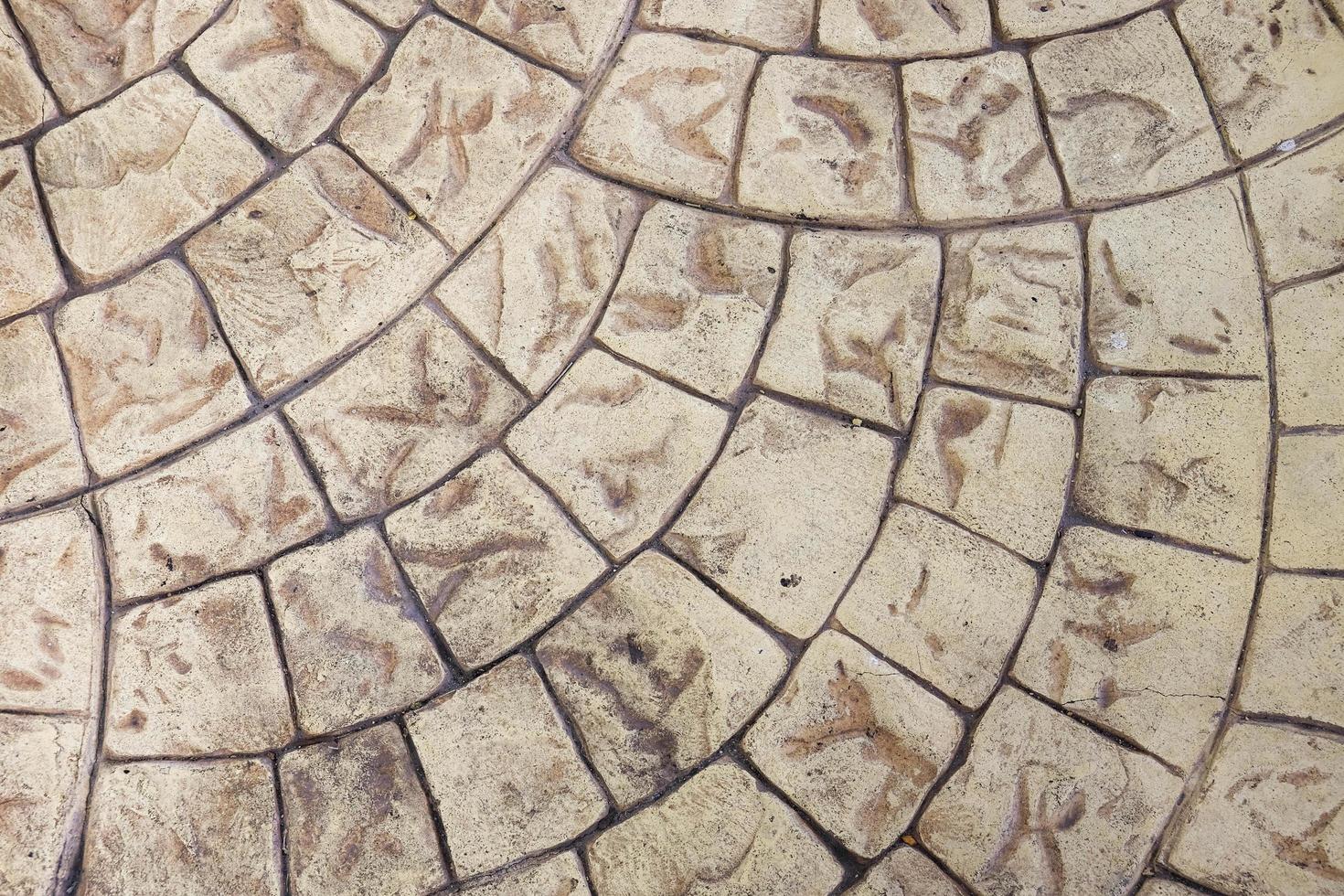 Abstract floor of old stone concrete photo