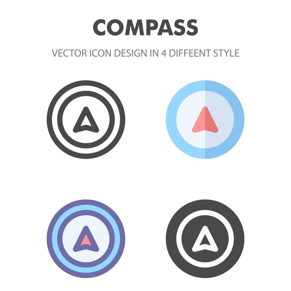 compass icon. for your web site design, logo, app, UI. Vector graphics illustration and editable stroke. EPS 10.