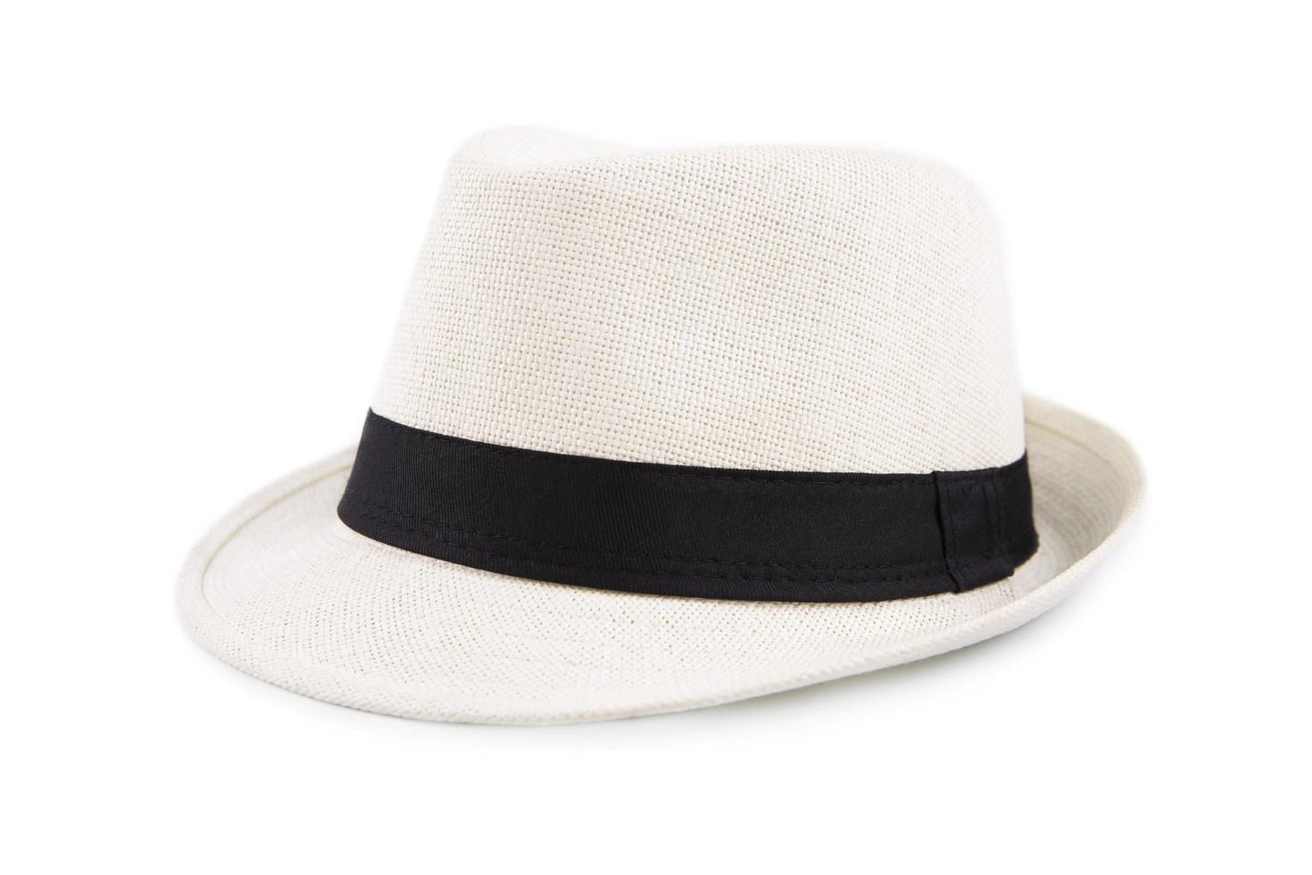 White fedora hat photo