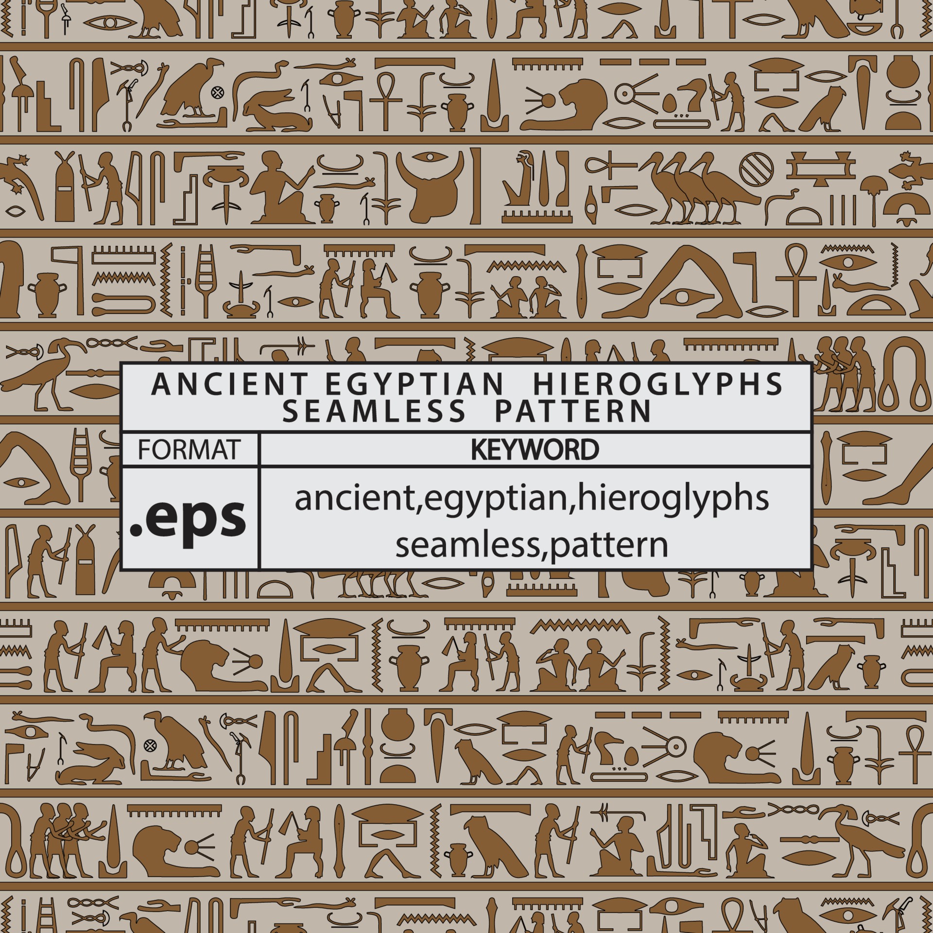 Ancient Egyptian Writing Symbols