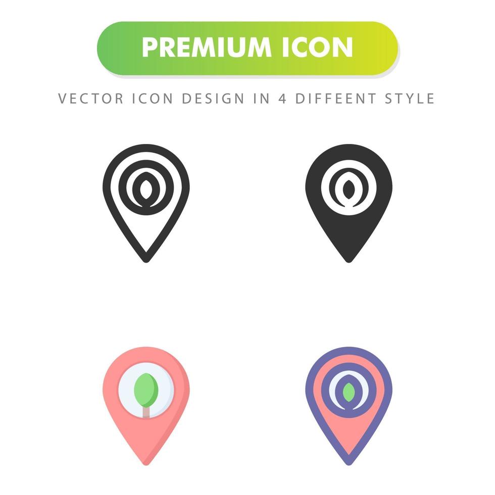 pin map icon isolated on white background. for your web site design, logo, app, UI. Vector graphics illustration and editable stroke. EPS 10.