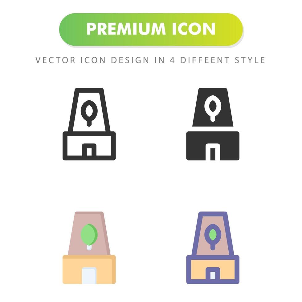 factory icon isolated on white background. for your web site design, logo, app, UI. Vector graphics illustration and editable stroke. EPS 10.