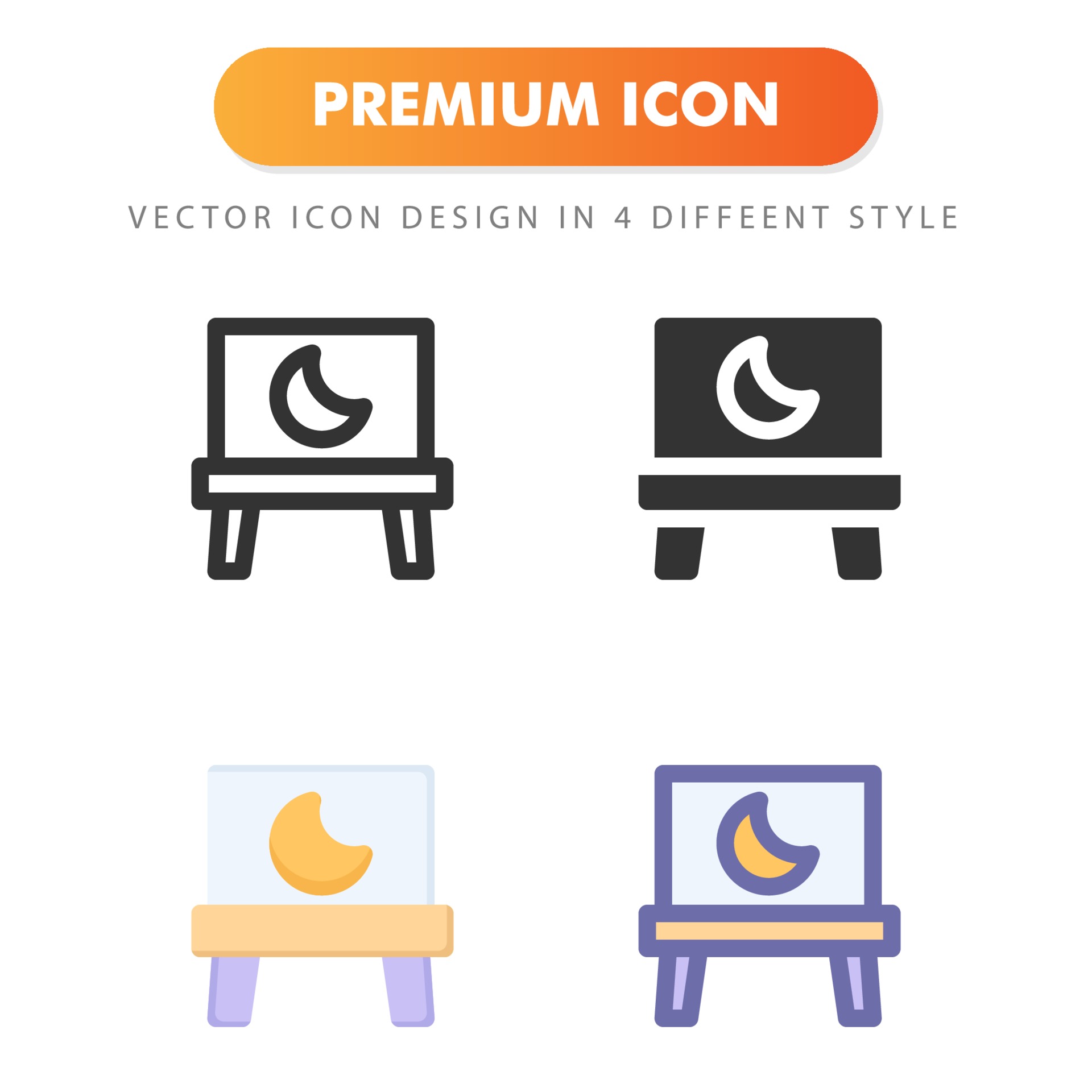 canvas icon isolated on white background. for your web site design