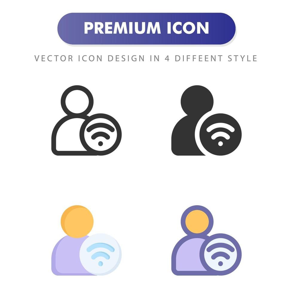 icono de perfil aislado sobre fondo blanco. para el diseño de su sitio web, logotipo, aplicación, interfaz de usuario. Ilustración de gráficos vectoriales y trazo editable. eps 10. vector