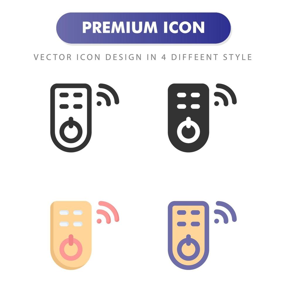 remote control icon isolated on white background. for your web site design, logo, app, UI. Vector graphics illustration and editable stroke. EPS 10.