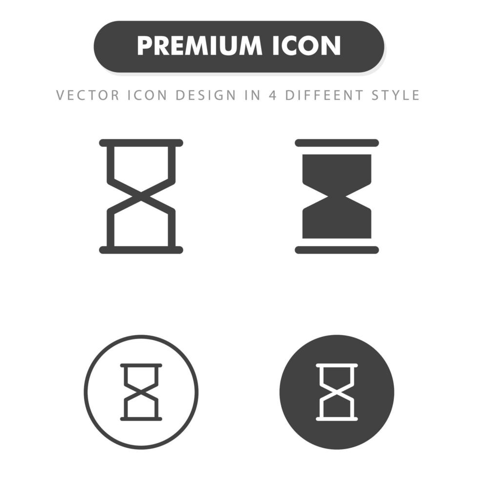 time icon isolated on white background. for your web site design, logo, app, UI. Vector graphics illustration and editable stroke. EPS 10.