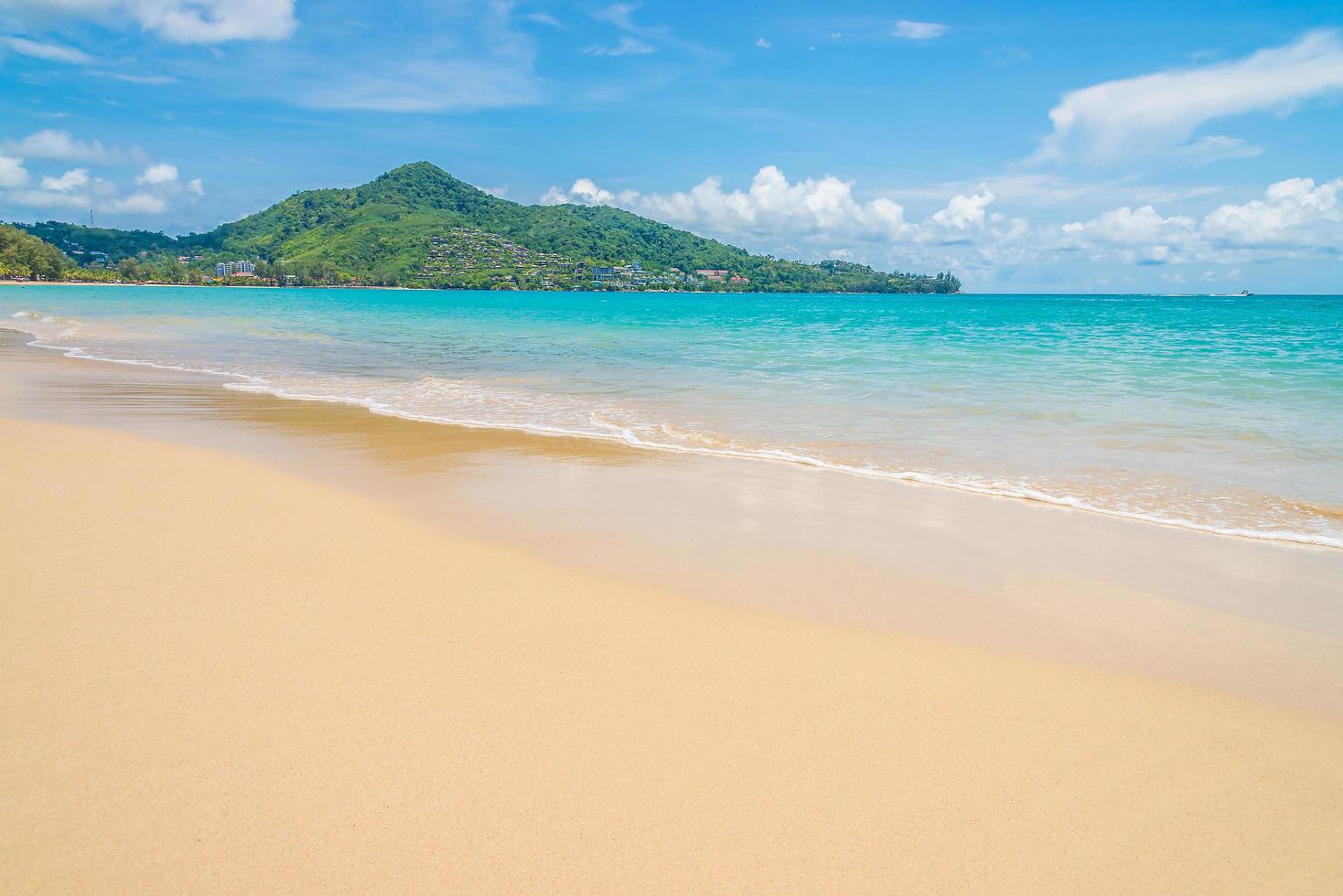 hermoso fondo de mar tropical foto