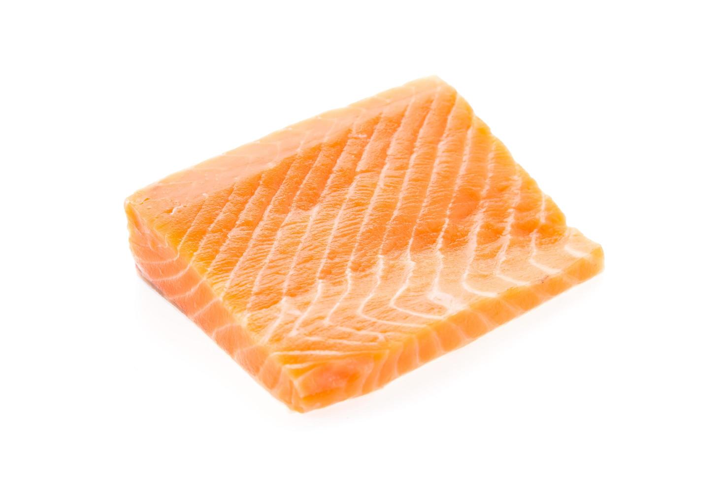 carne de salmón cruda foto