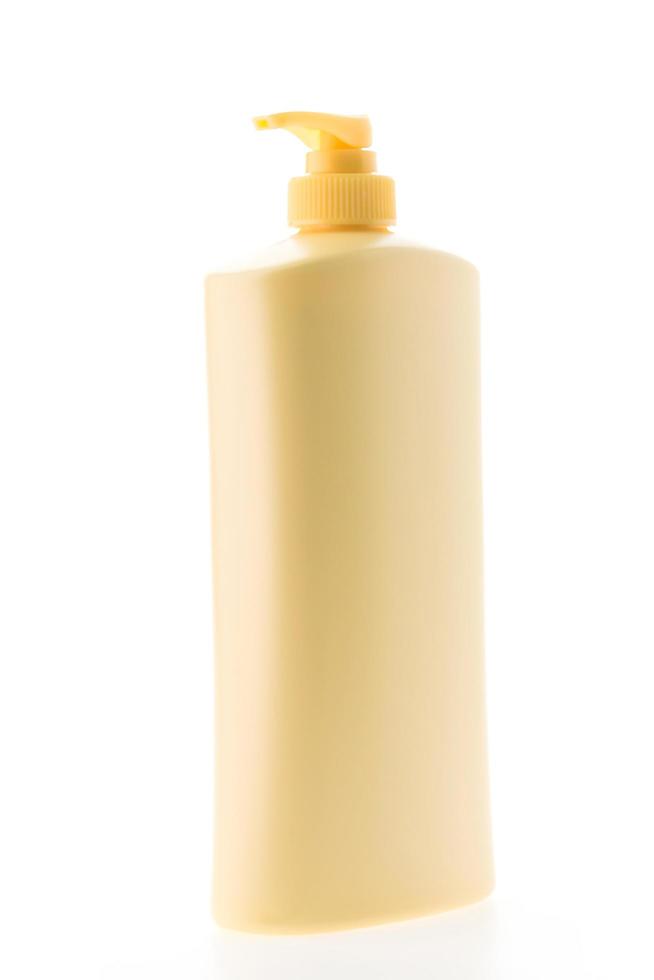 Blank lotion bottle photo