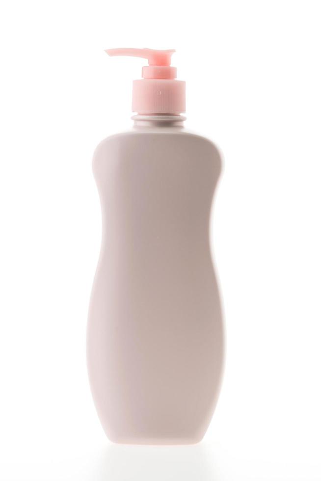 Blank lotion bottle photo