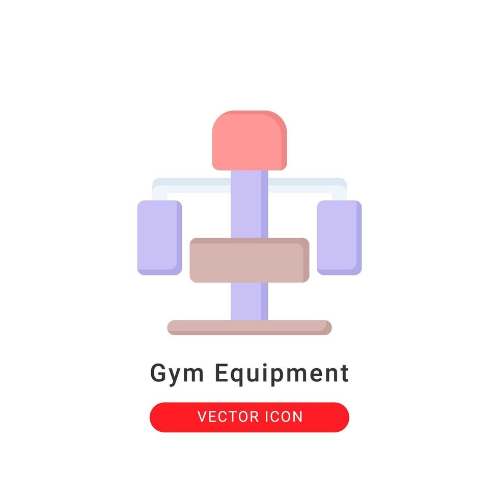 fitness equipment icon vector illustration. fitness equipment icon flat design.