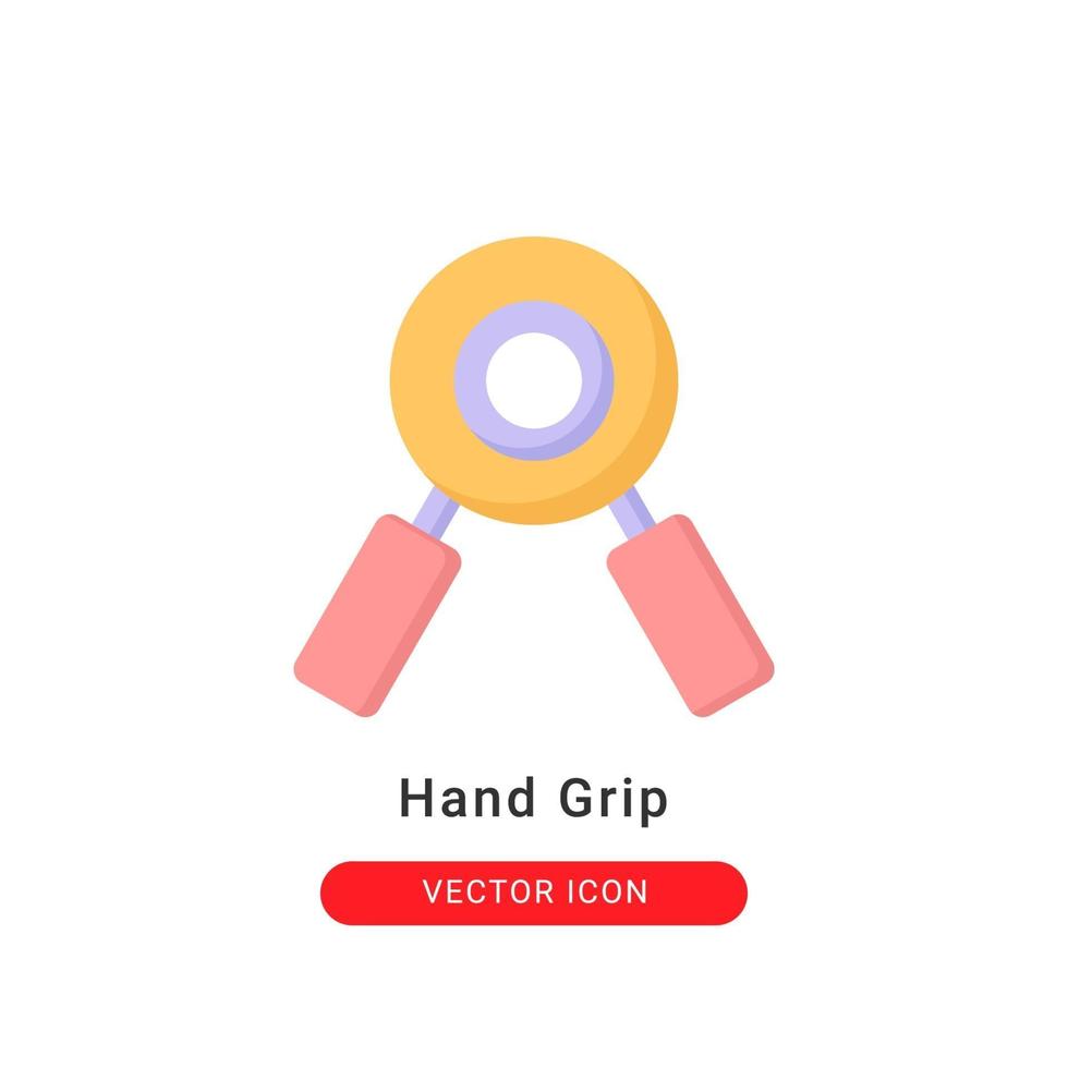 hand grip icon vector illustration. hand grip icon flat design.