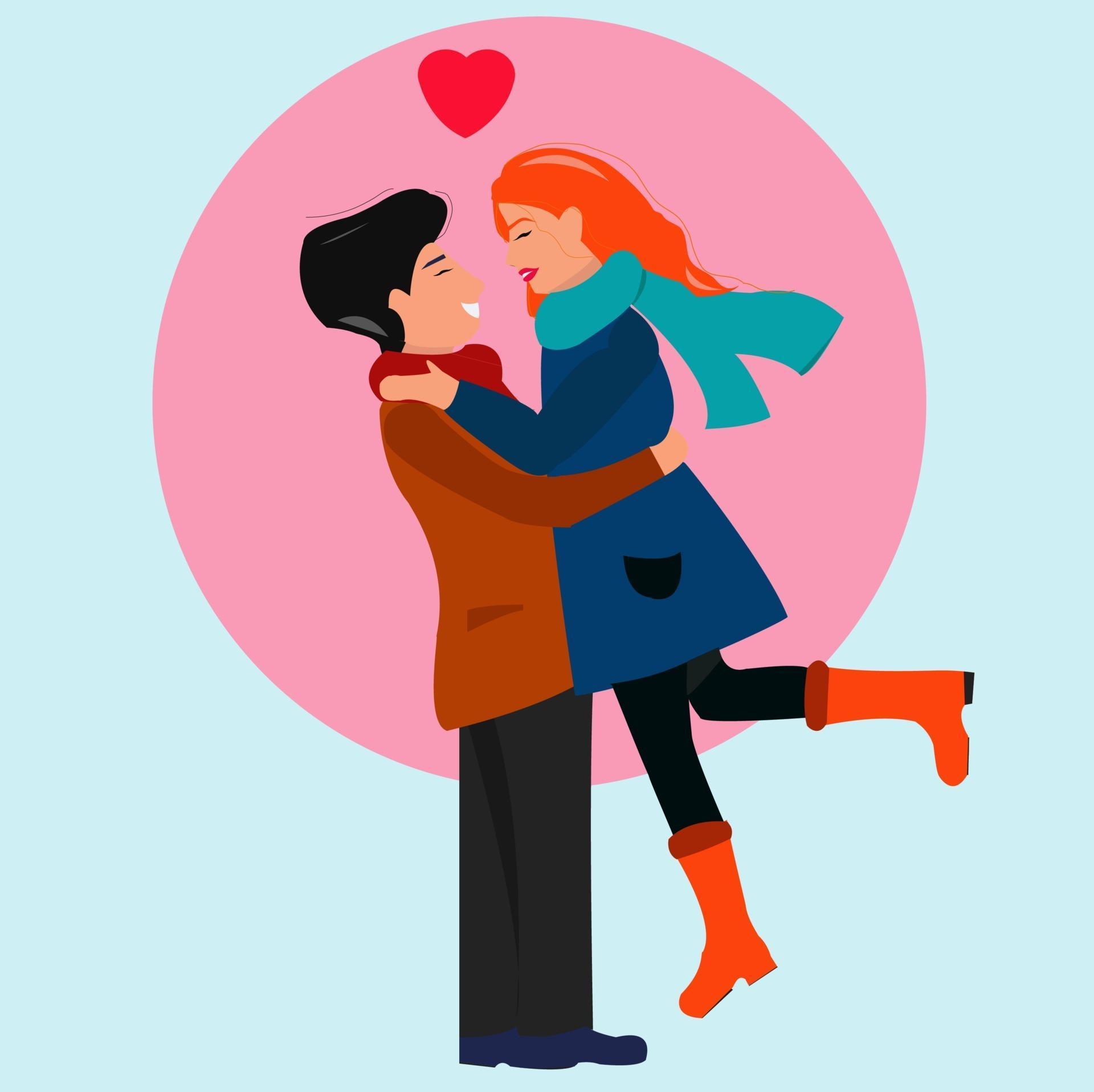 Couple in love 2145207 Vector Art at Vecteezy