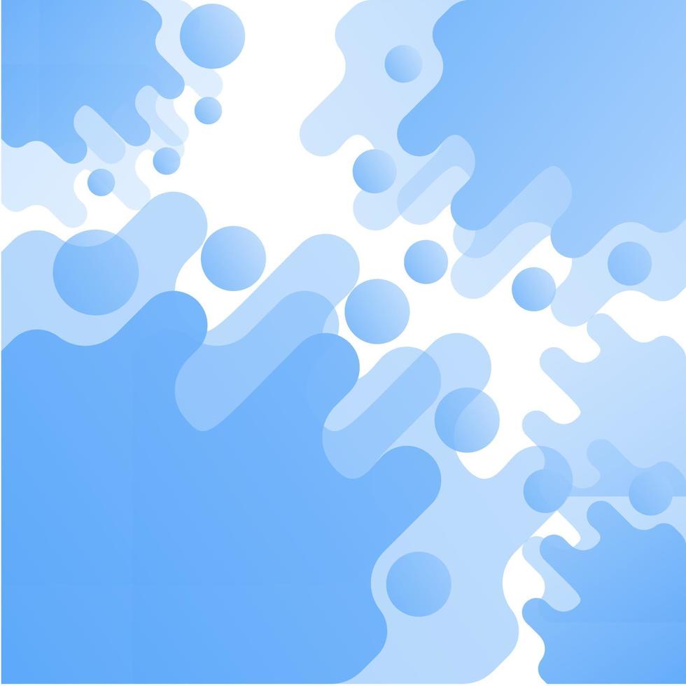 fondo abstracto simple, blanco y azul vector