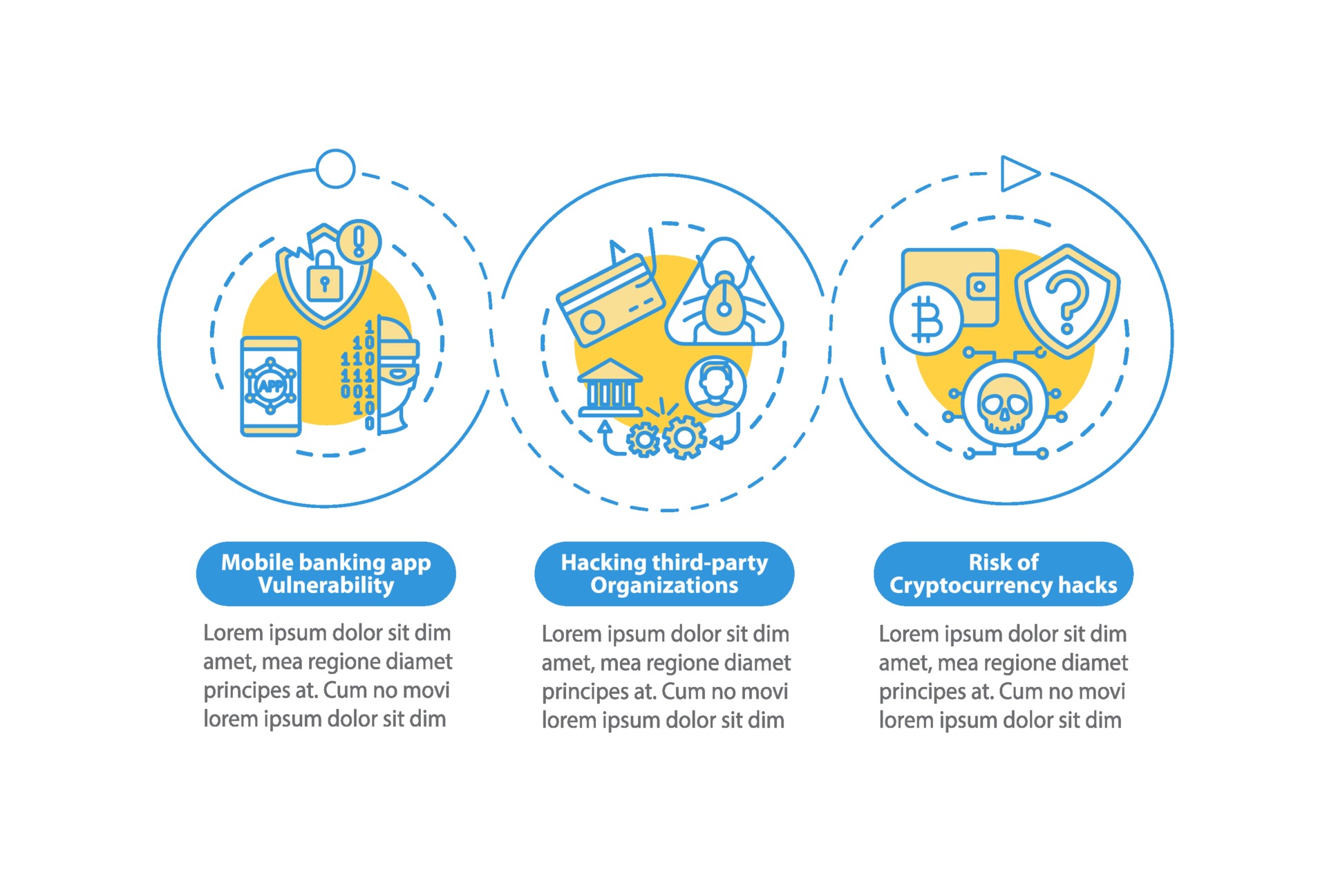 Earning cryptocurrency vector infographic template 2146318 Vector Art ...