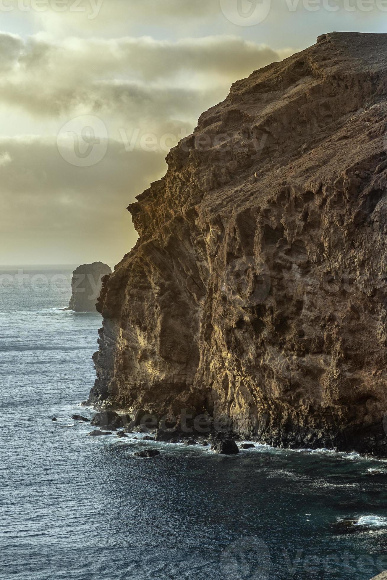 Cliffs of the north coast of Gran Canaria photo