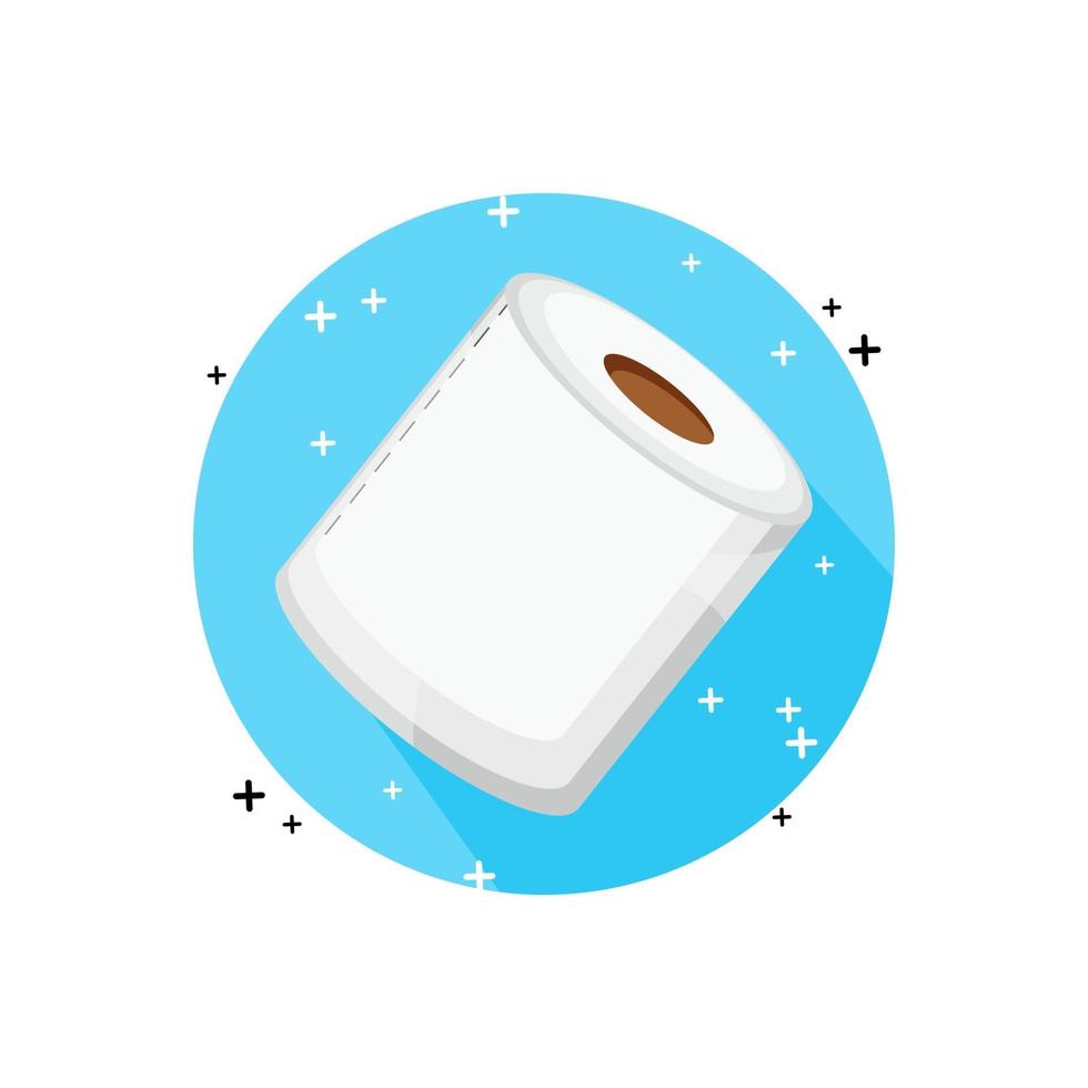 Toilet Tissue icon vector design