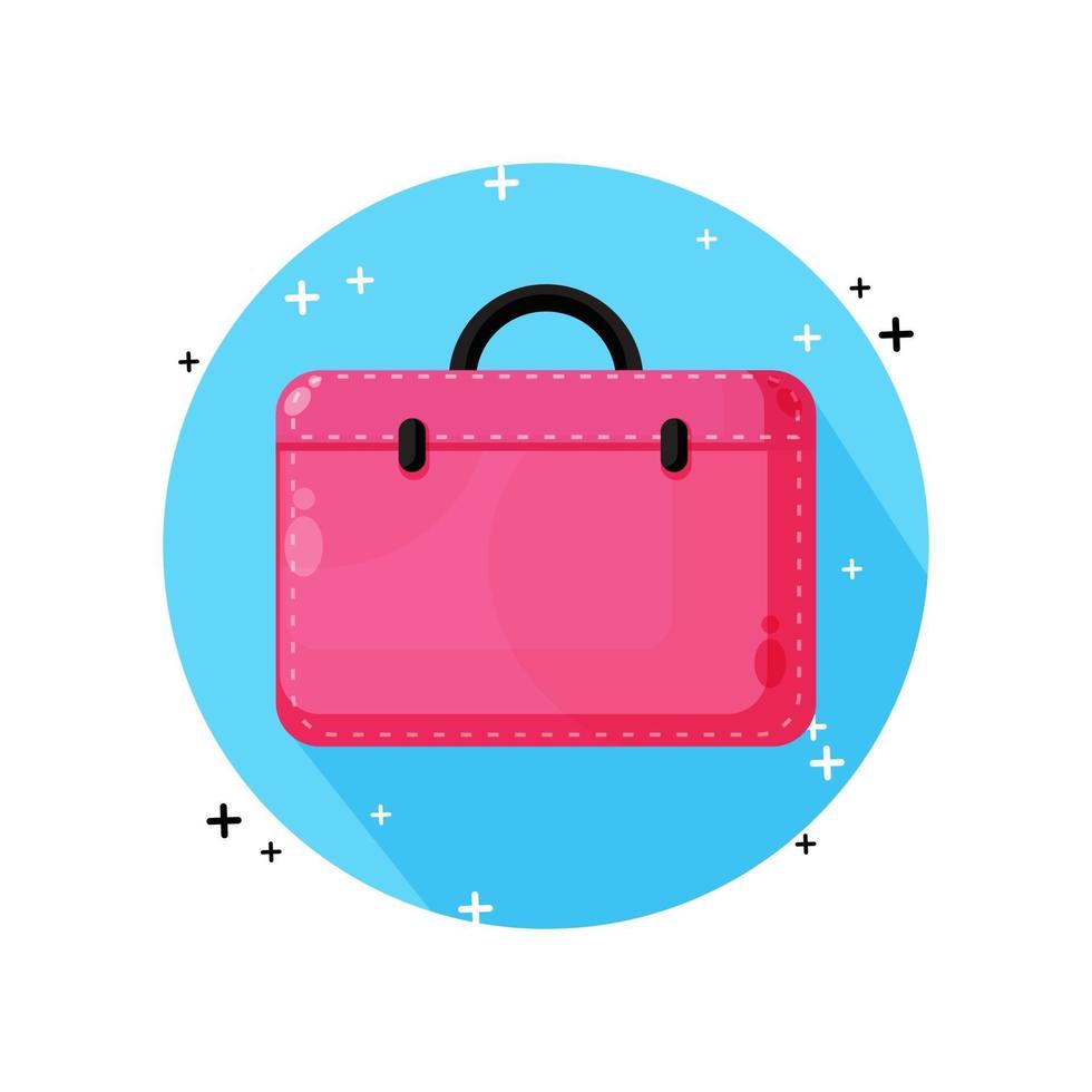 diseño de vector de icono de bolsa de trabajo