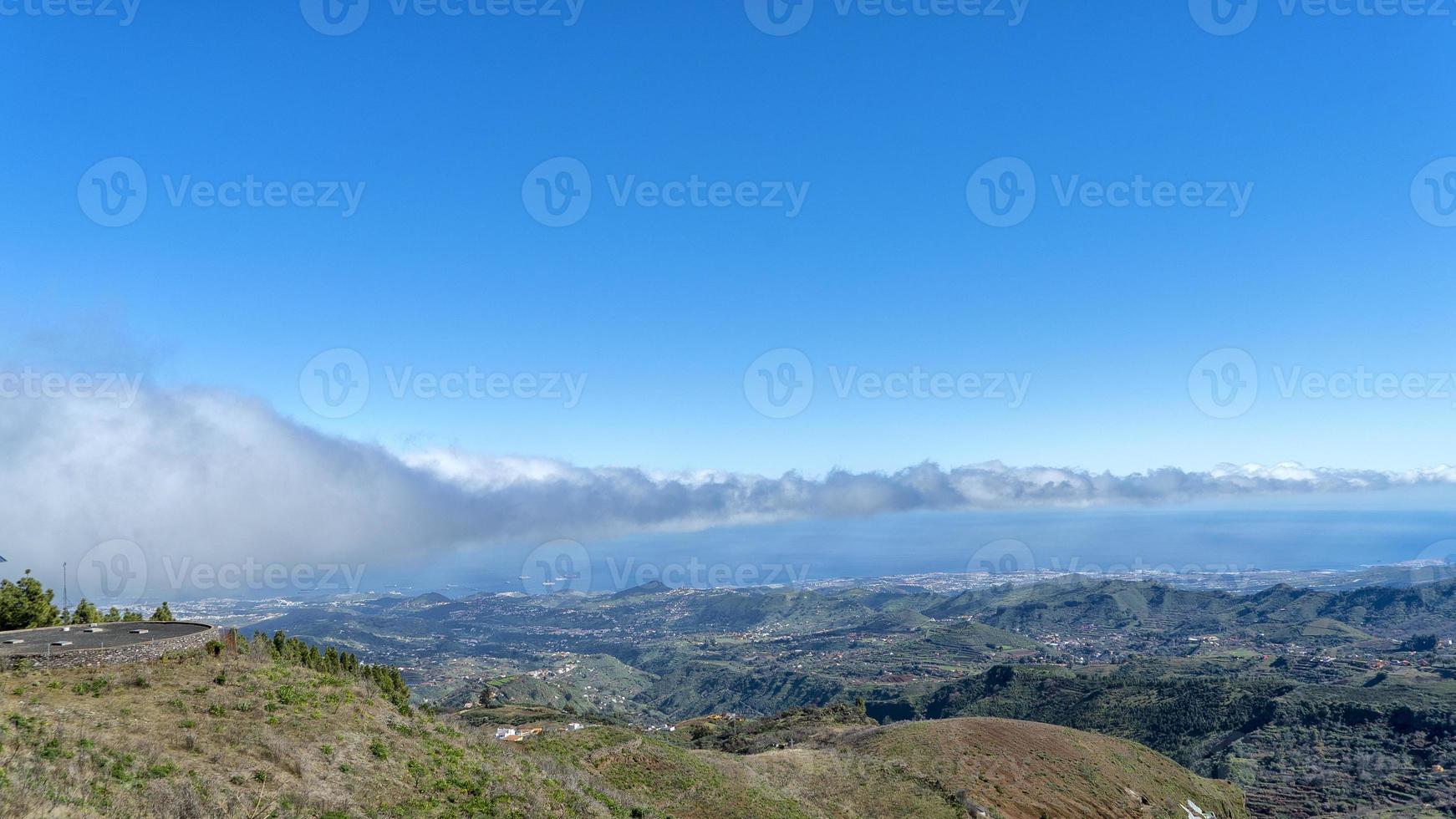 valle de tejeda en gran canaria foto