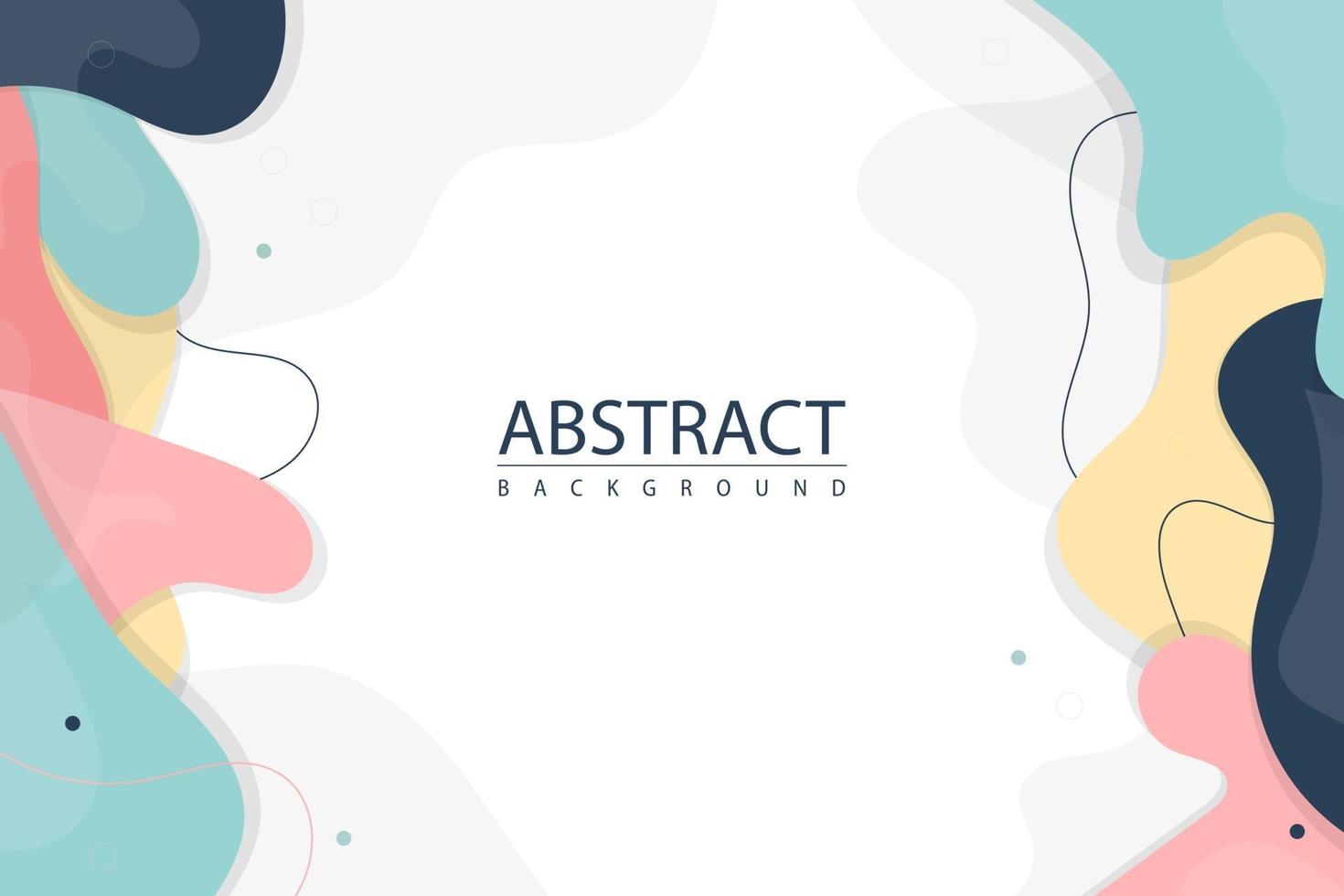 Abstract background shapes vector