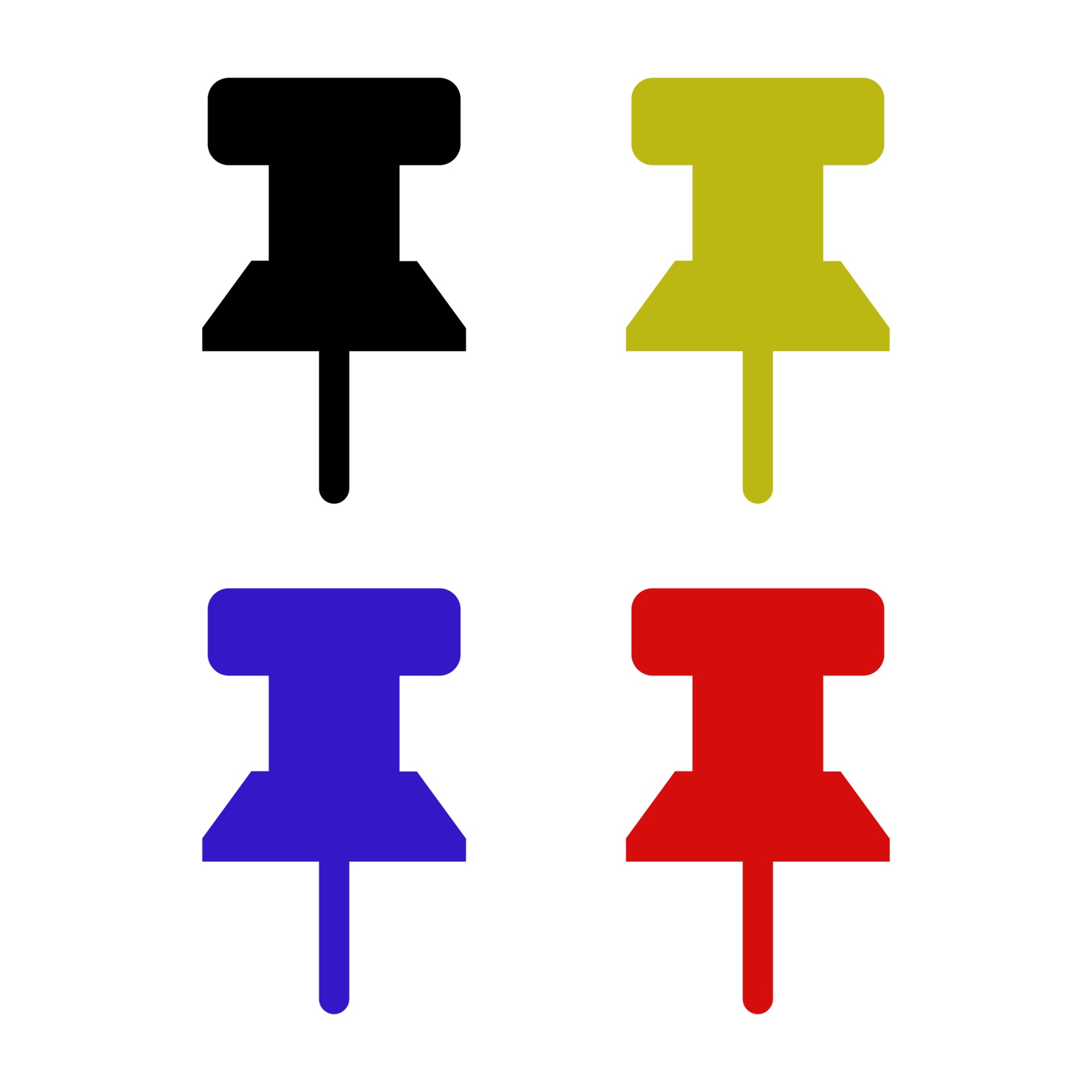 Set Of Drawing Push Pin On White Background 2148907 Vector Art At Vecteezy Set Of Drawing Push Pin On White Background 2148907 Vector Art At Vecteezy