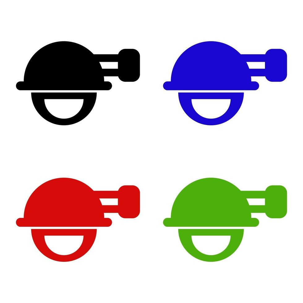 Set Of Electric Saw On White Background vector