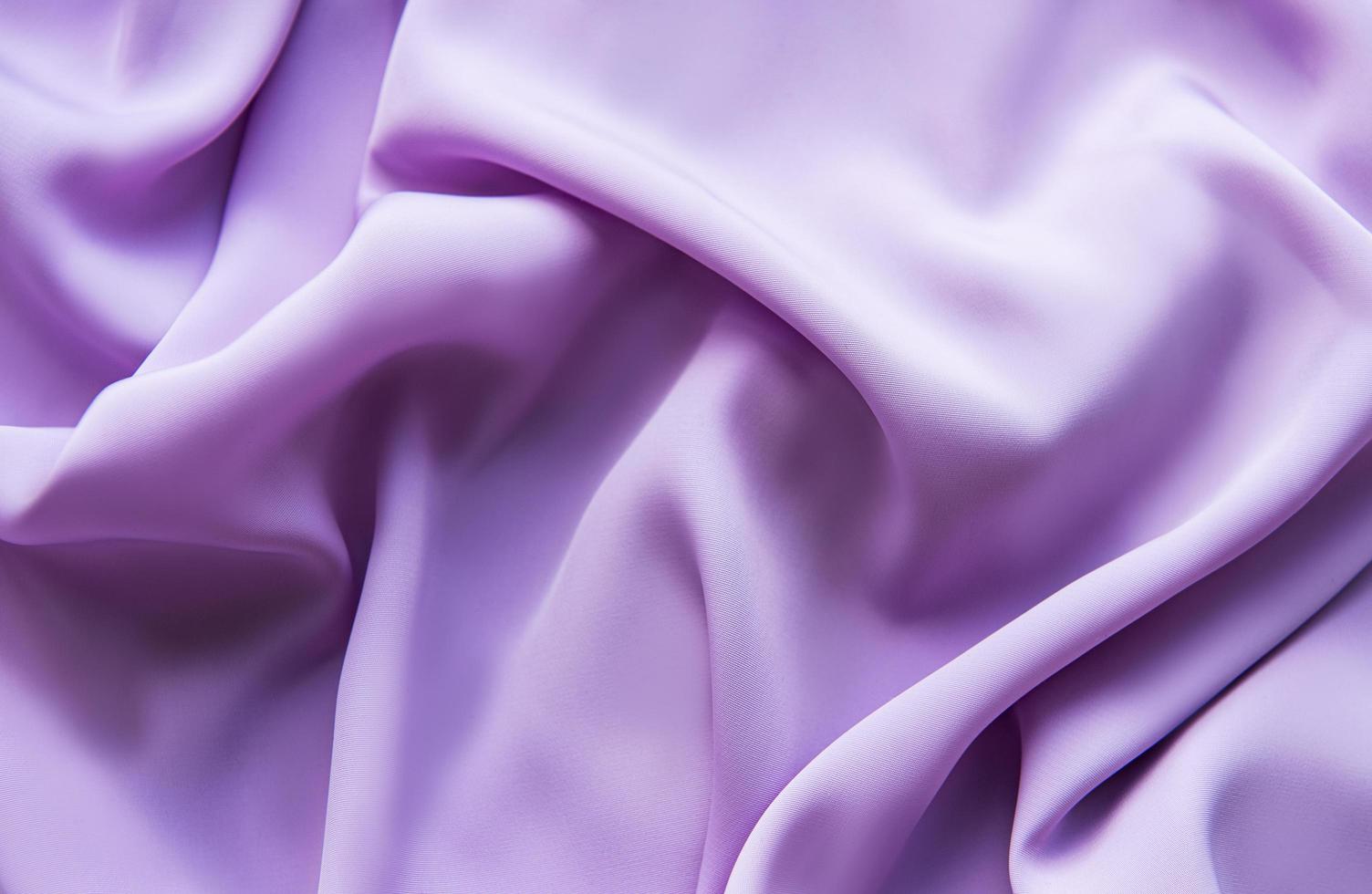 Beautiful smooth elegant violet purple satin silk photo