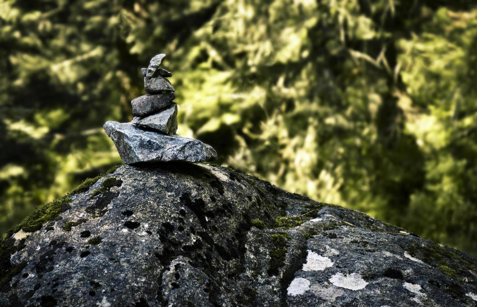 Stack of rocks photo