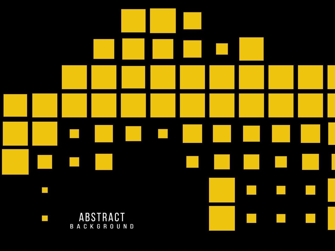 Abstract geometric yellow modern decorative design pattern background vector