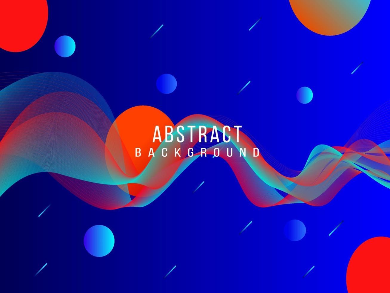 Abstract geometric elegant shiny fluid pattern background vector