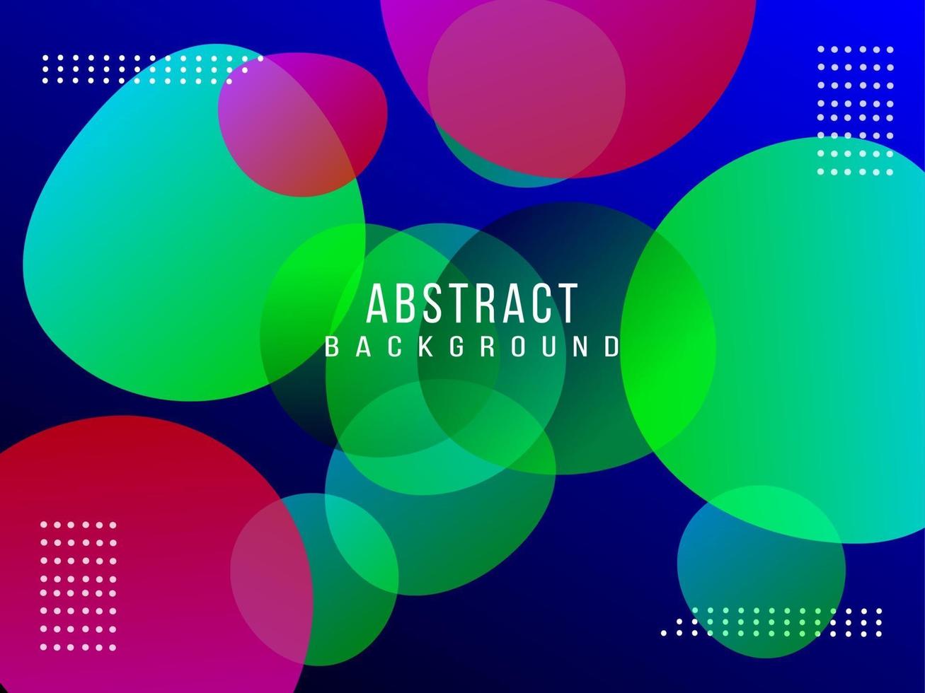 Abstract geometric circular elegant bright pattern design background vector