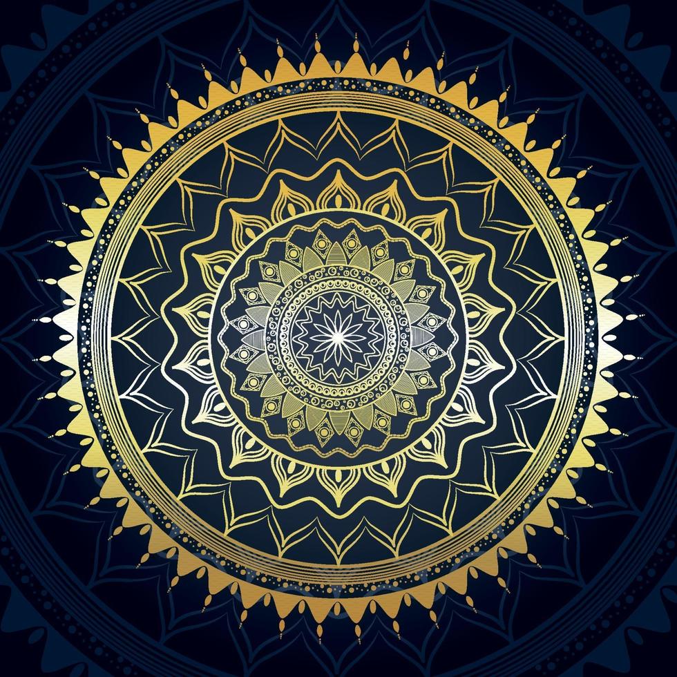 Creative mandala background pattern vector