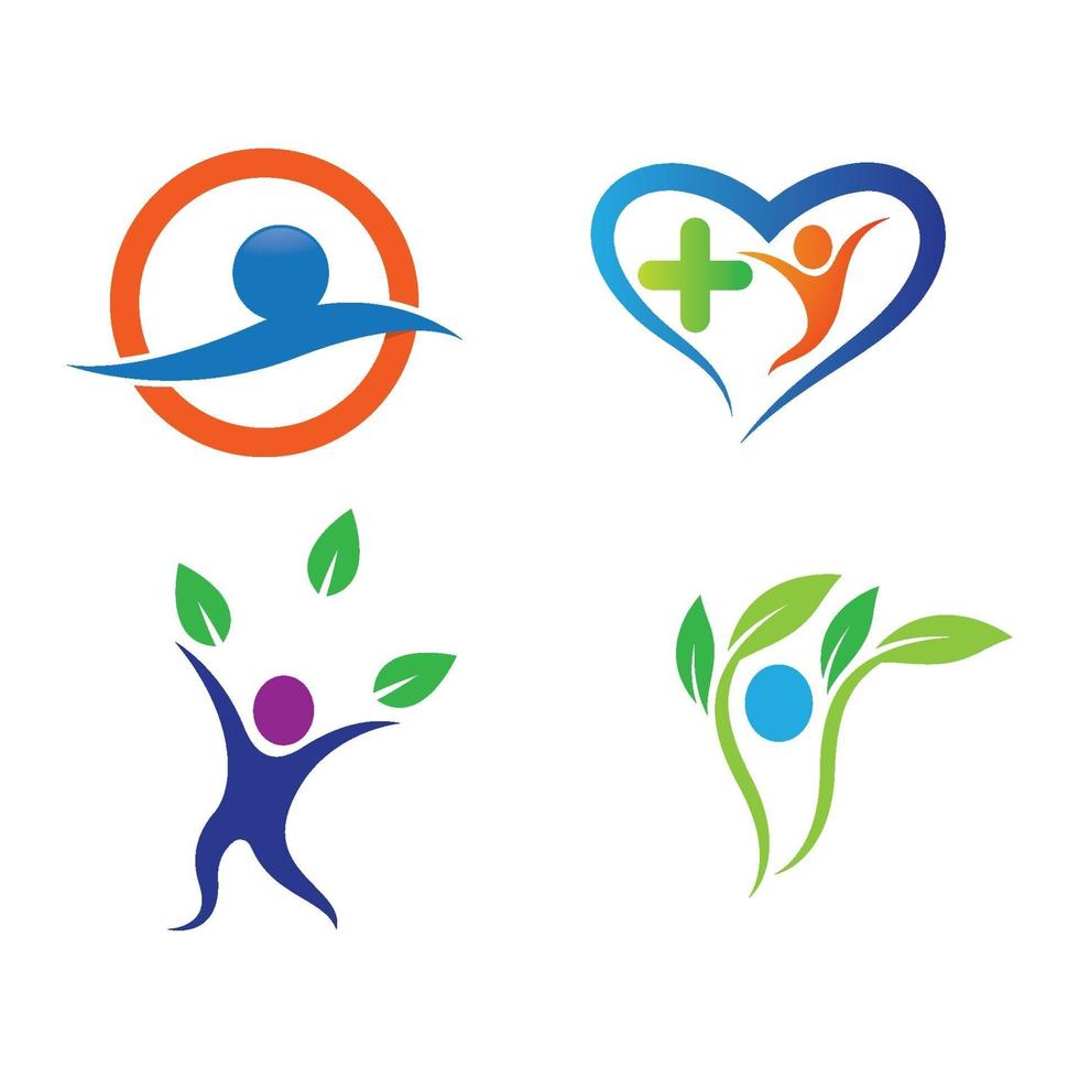 Wellness logo images design vector