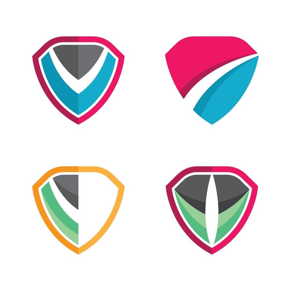 Shield logo images vector