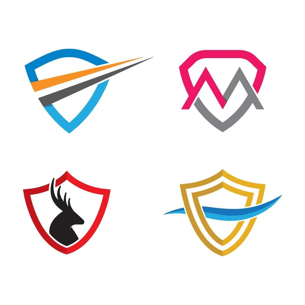 Shield logo images vector