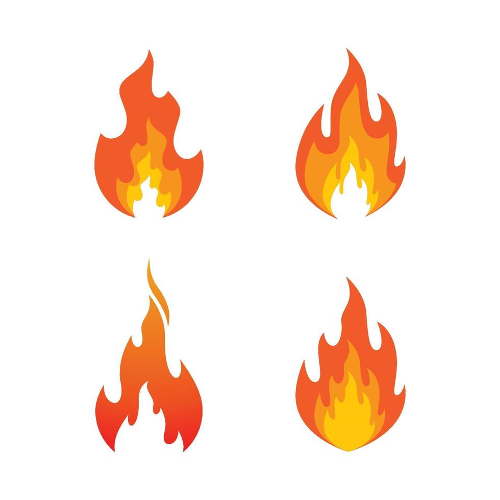 Fire logo images vector