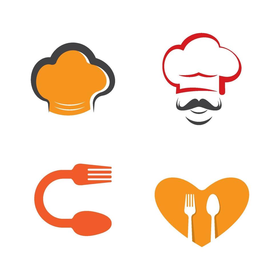 Restaurant logo images vector