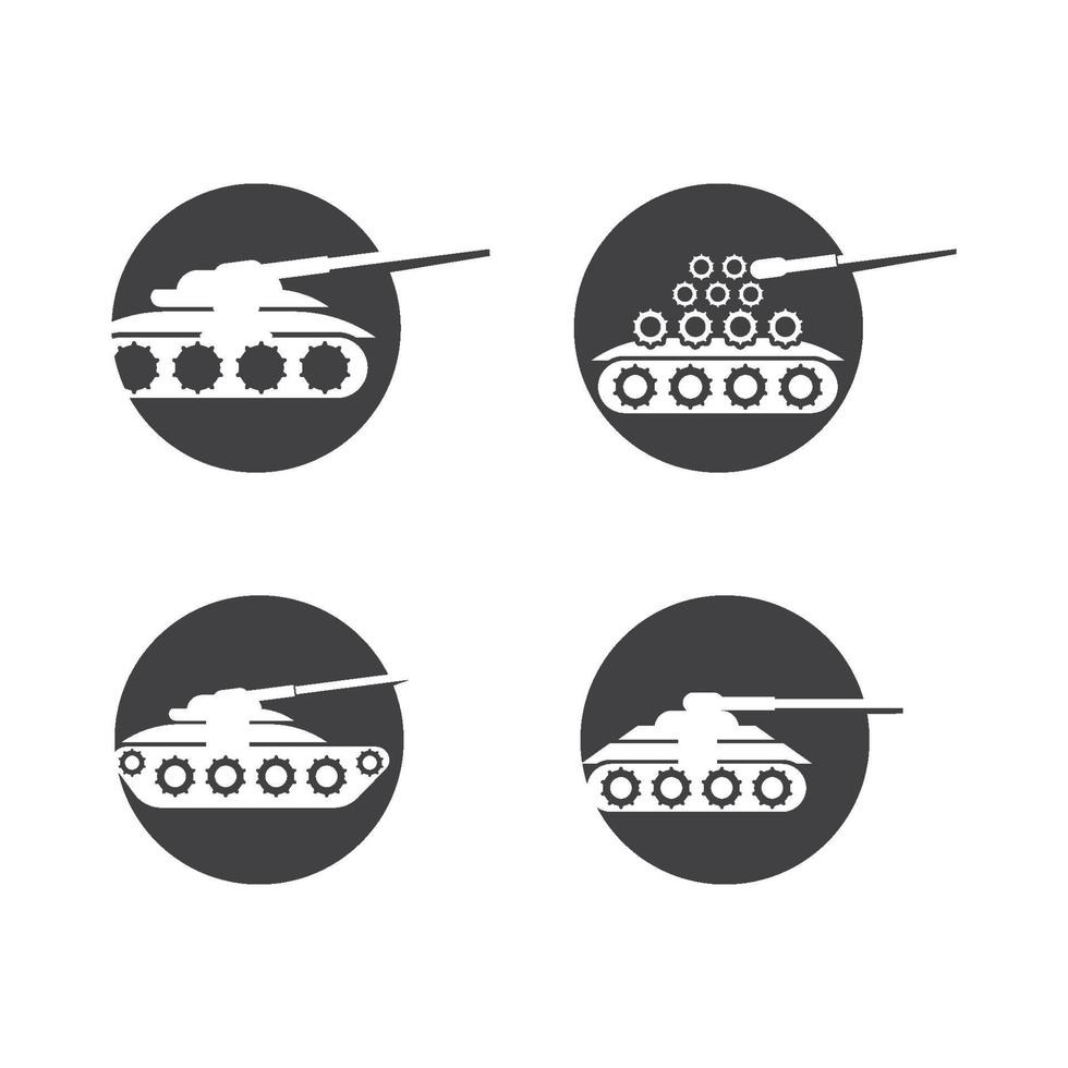 Tank logo images illustration vector