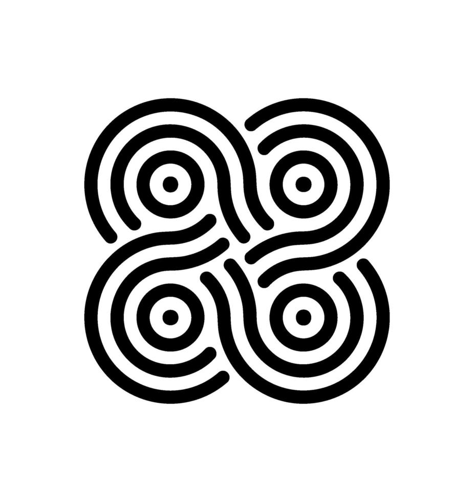 drone infinity icon vector