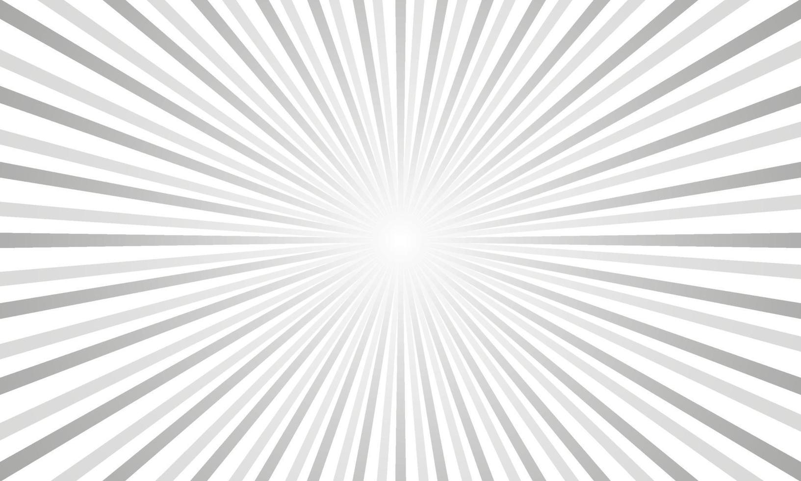 Abstract Gray Rays Background vector