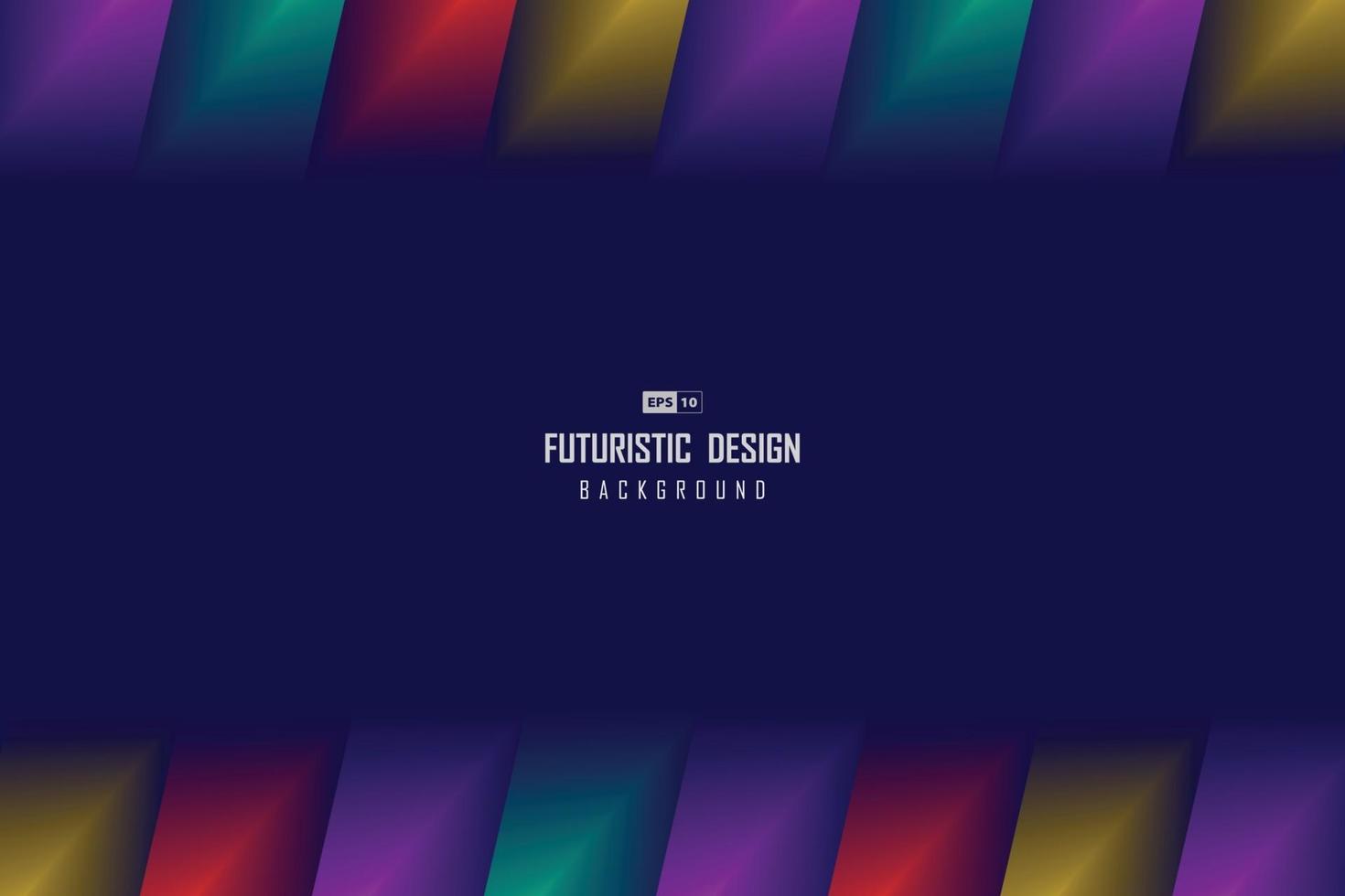 Abstract techno design of gradient color artwork background on purple page. illustration vector eps10