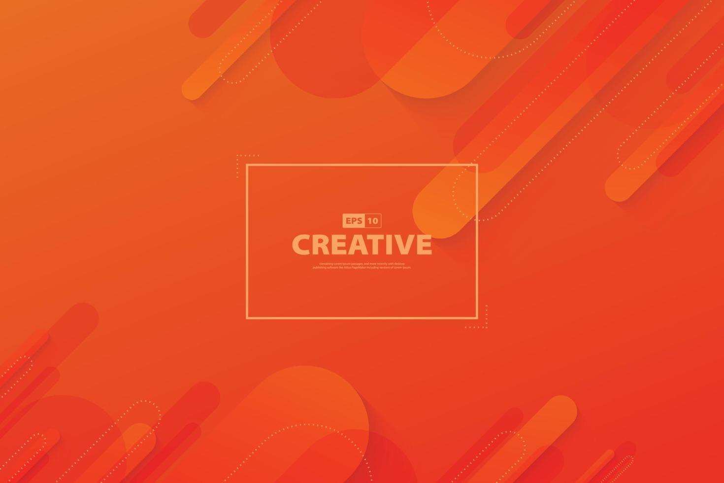 Abstract gradient orange and red color motion element fluid movement landing page background. illustration vector eps10