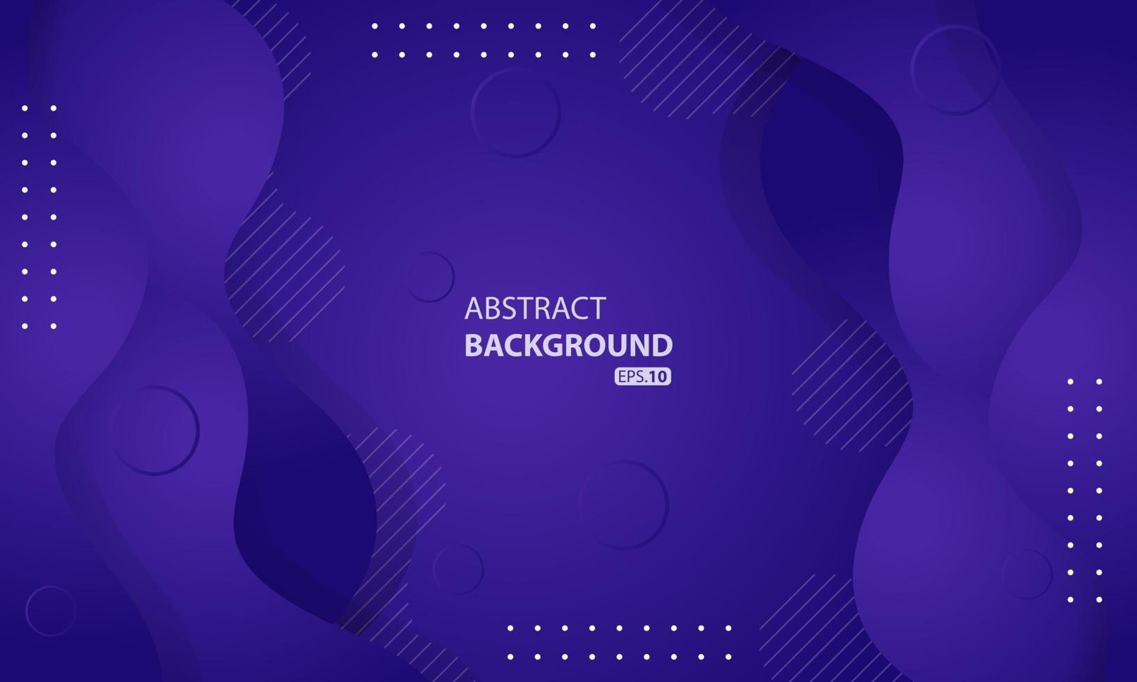 Abstract liquid background with purple gradient color. Dynamic textured background design. eps 10 vector