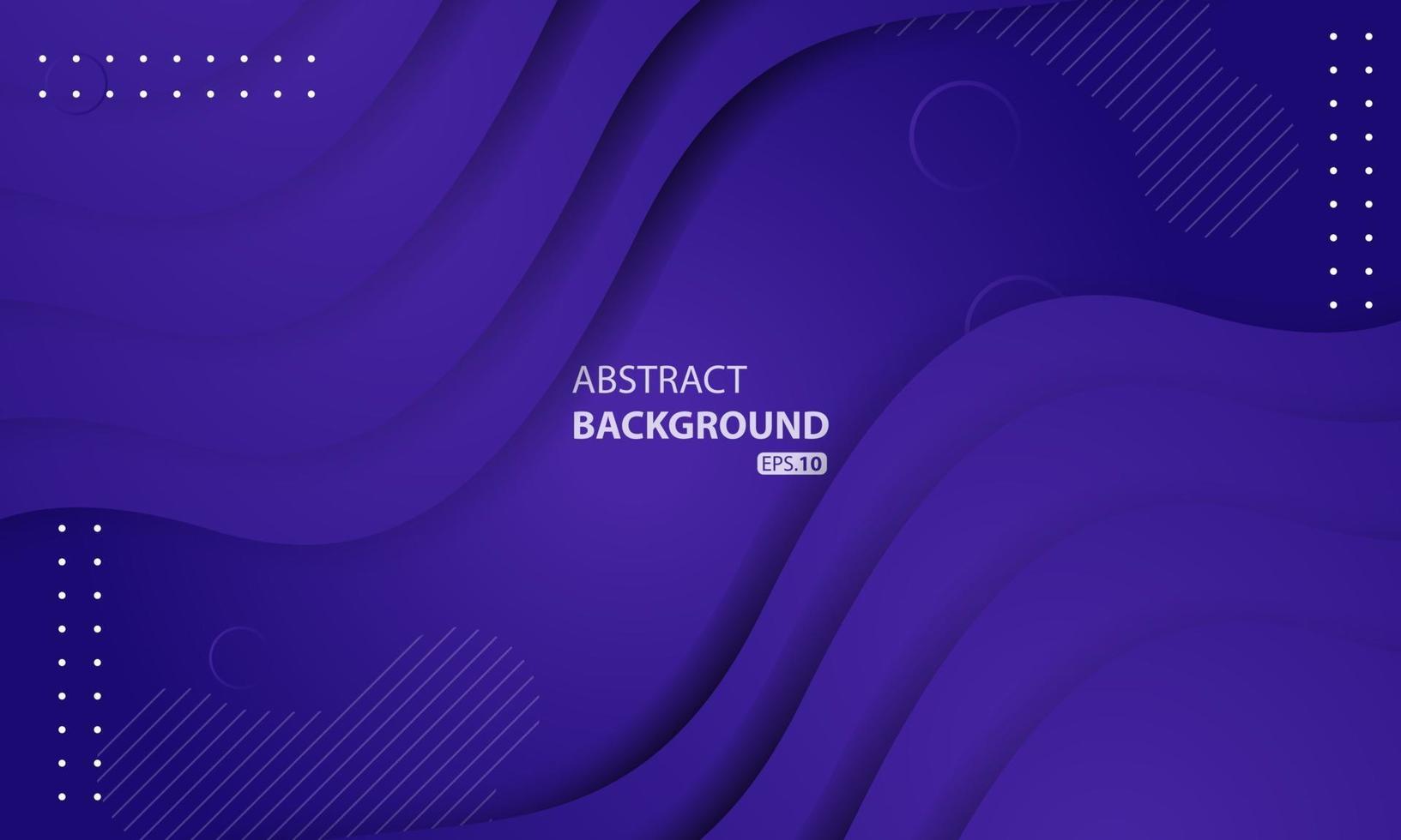 Abstract liquid background with purple gradient color. Dynamic textured background design. eps 10 vector