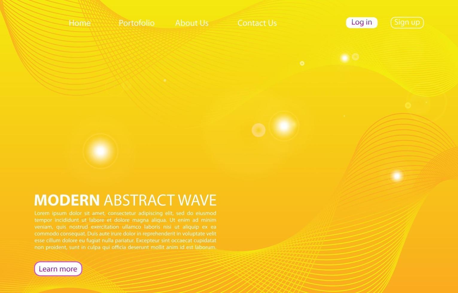 Landing Page. Abstract background website. Template for websites, or apps. Modern design. Abstract vector style design