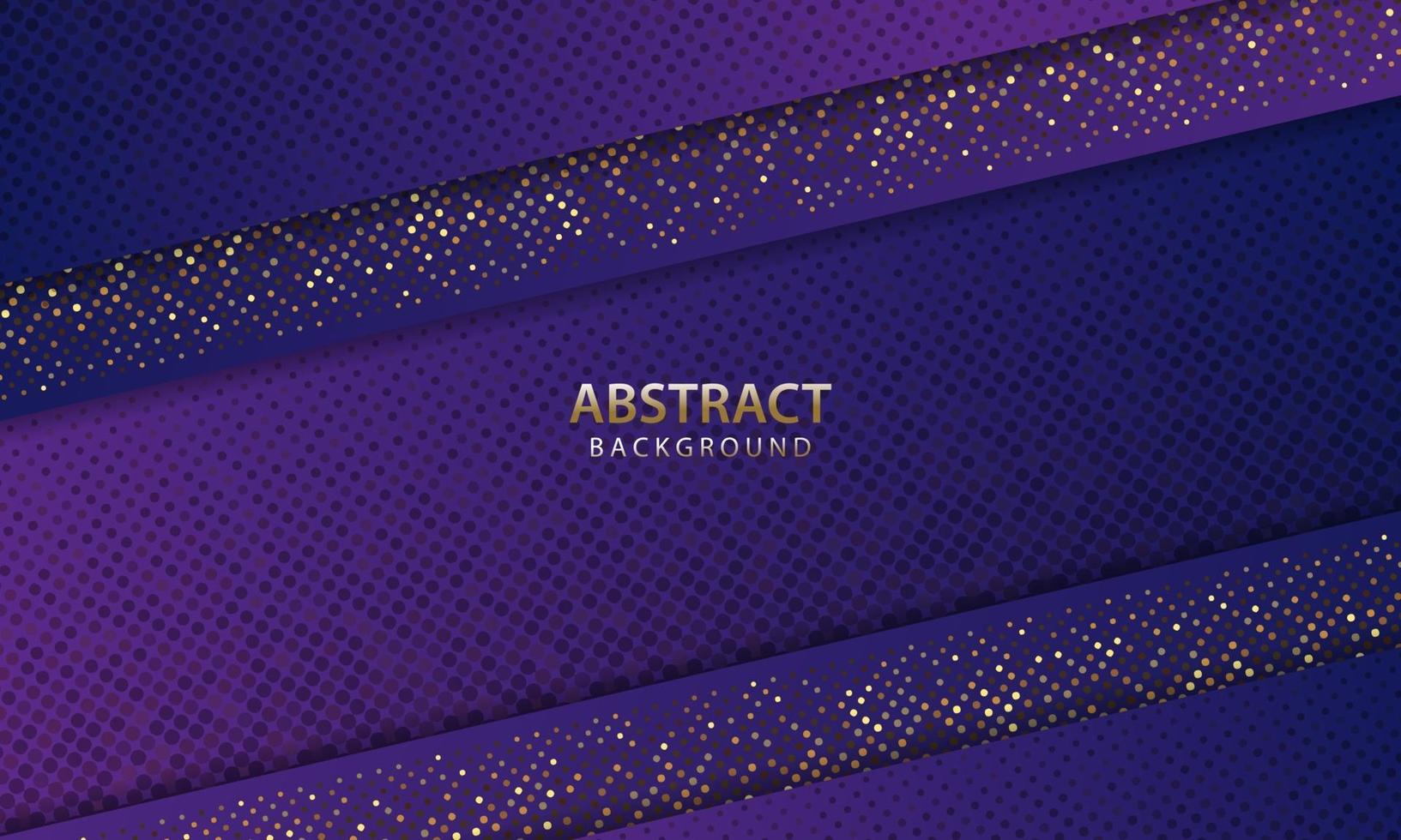 Abstract futuristic dark blue background with glitter. 3d backdrop. Realistic vector illustration.